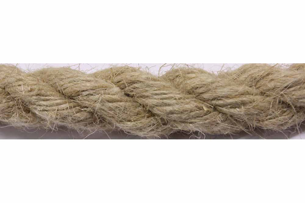 12mm Flax Hemp RopeUK manufacturedNatural fibre ropesold by the