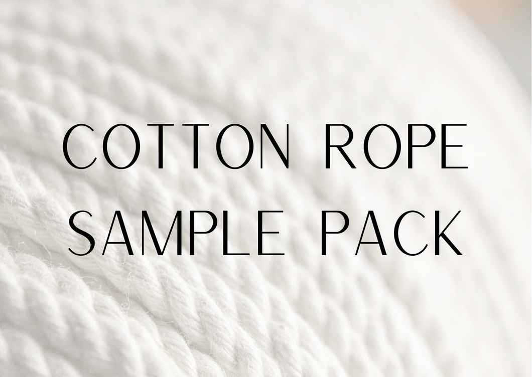 Cotton Rope Sample Pack