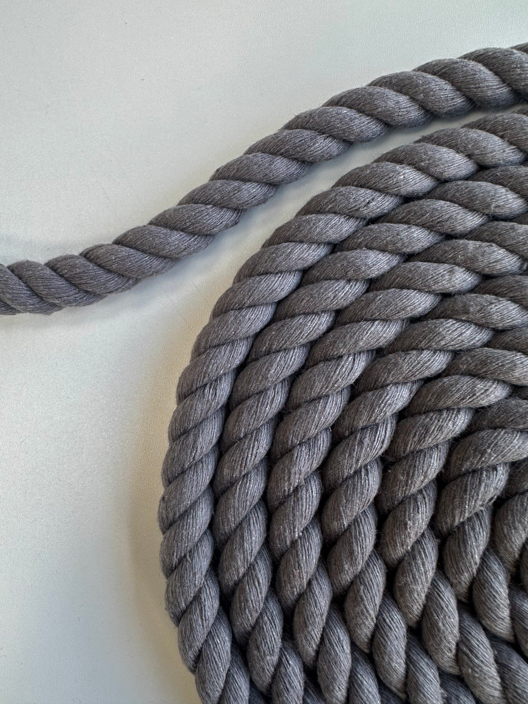 Slate Grey Cotton Rope