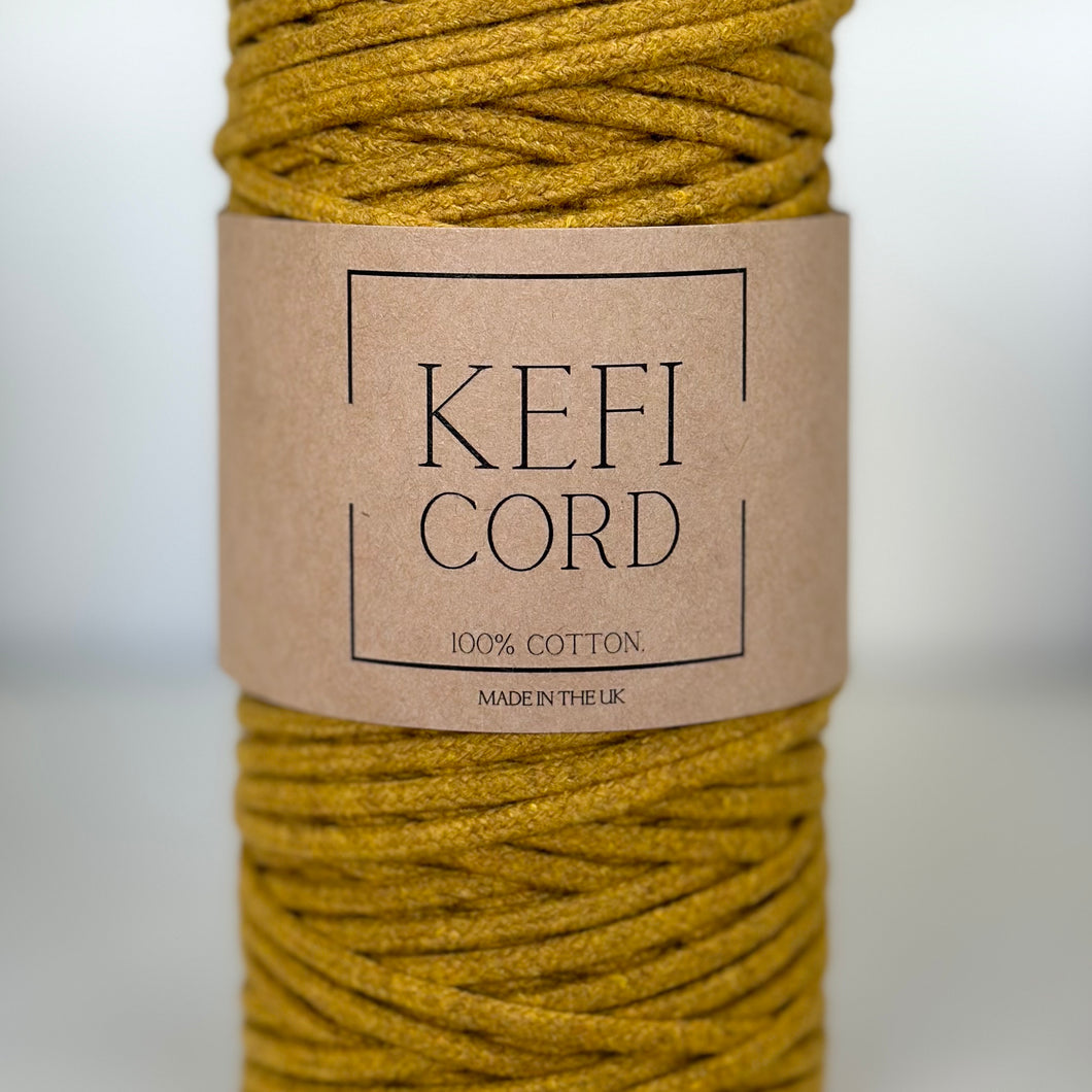 York Gold Braided Kefi Cord