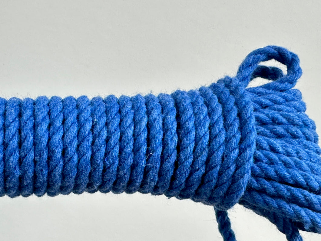 Royal Blue Cotton Rope