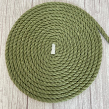 Load image into Gallery viewer, Sage Green Cotton Rope (per 10m)
