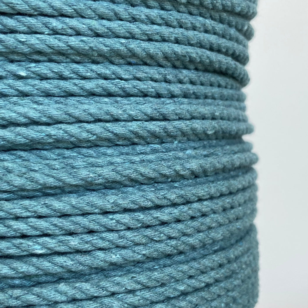 Eton Blue Cotton Rope (per 10m)
