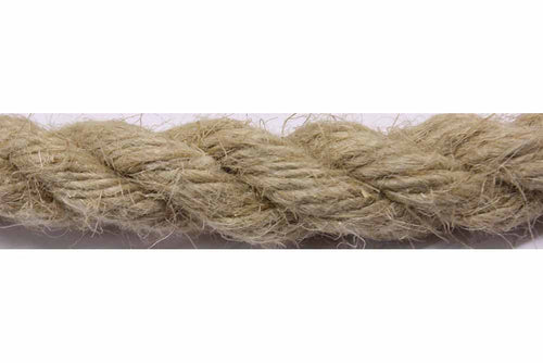 30mm flax rope sold by the metre, hand laid in the uk, natural fibre rope, rope hand rail, rope barrier