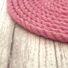 Load image into Gallery viewer, Rose Pink Cotton Rope (per 100m)
